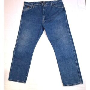 Wrangler Cowboy Cut Jeans Men's 40x30 Blue Denim Made in Mexico